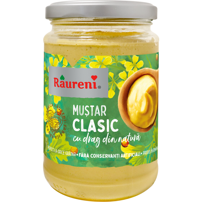 Raureni Mustar clasic, 300g