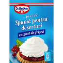 Dr.Oetker praf de spuma pentru deserturi cu gust de frisca, 48g