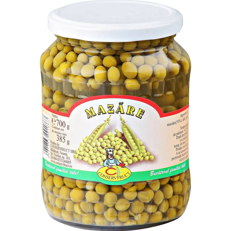 Conservfruct mazare, 700 g