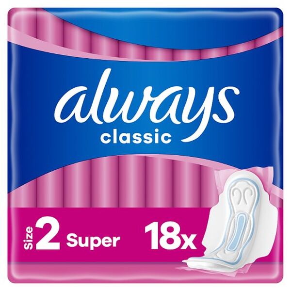 Absorbante Always Duo super plus, 18 bucati