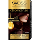 Vopsea permanenta cu ulei Syoss Oleo Intense 3-22 Bordo Inchis