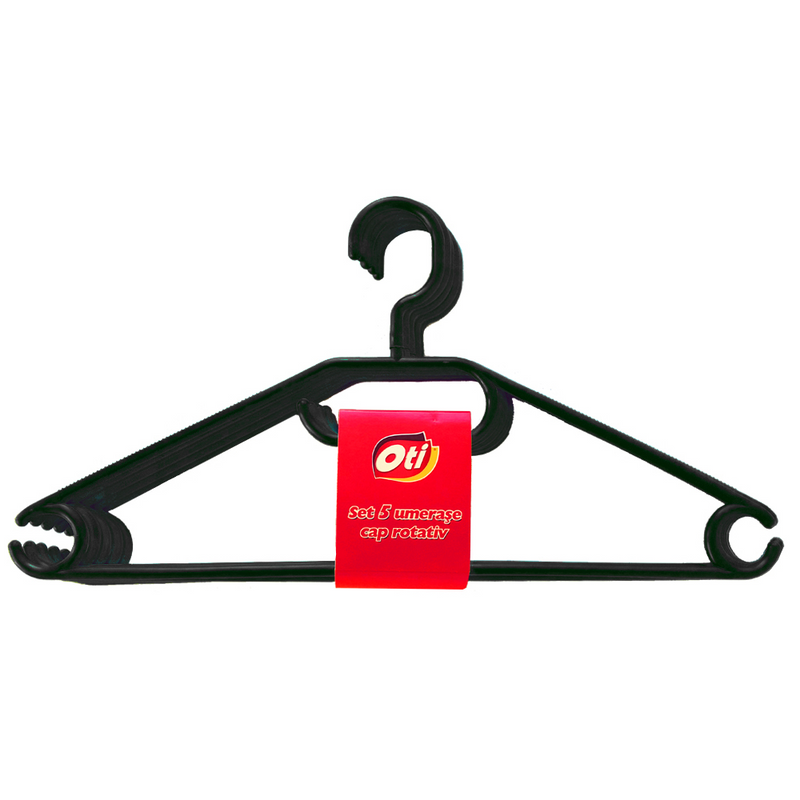 Set 5 umerase plastic cu cap rotativ OTI