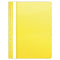Feile mit DONAU Multiperforationen, PVC, A4, 150/160 Mikron, gelb