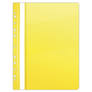 Dosar cu multiperforatii DONAU, PVC, A4, 150/160 micron, galben