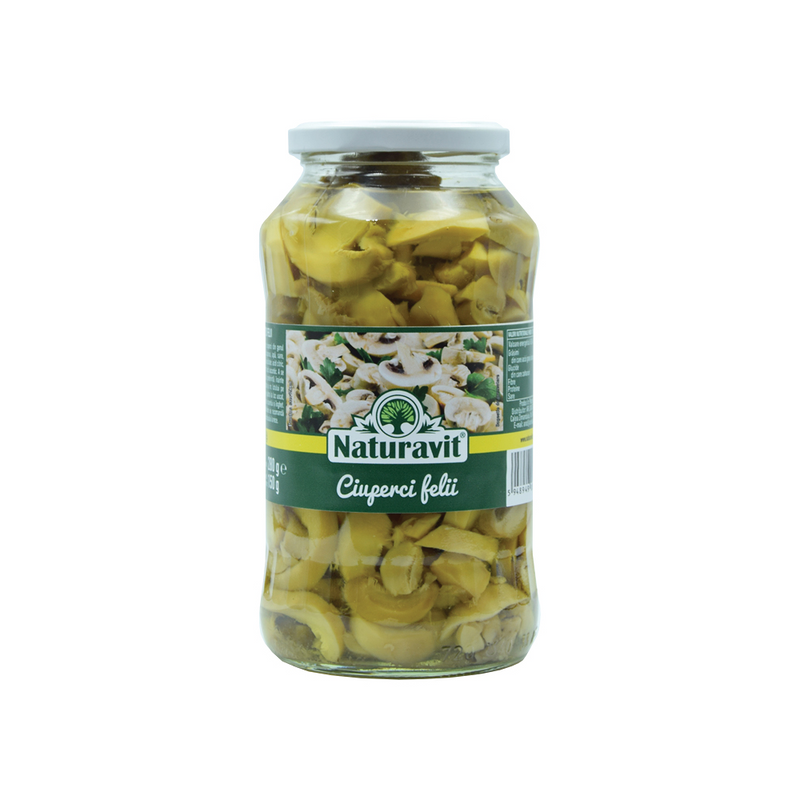 Naturavit Ciuperci felii, 720 ml