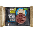 Rice up! Rondele orez cu glazura de ciocolata cu lapte, 50g