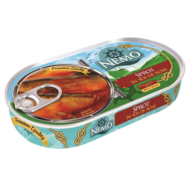 Sprot sos de rosii, 170g