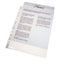 File de protectie transparente A4, 25 buc/set