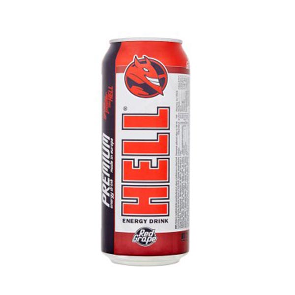 HELL ENERGY RED GRAPE 0.25L