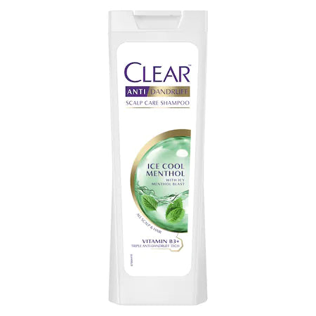 Sampon Clear Ice Cool Menthol anti-matreata, 400 ml