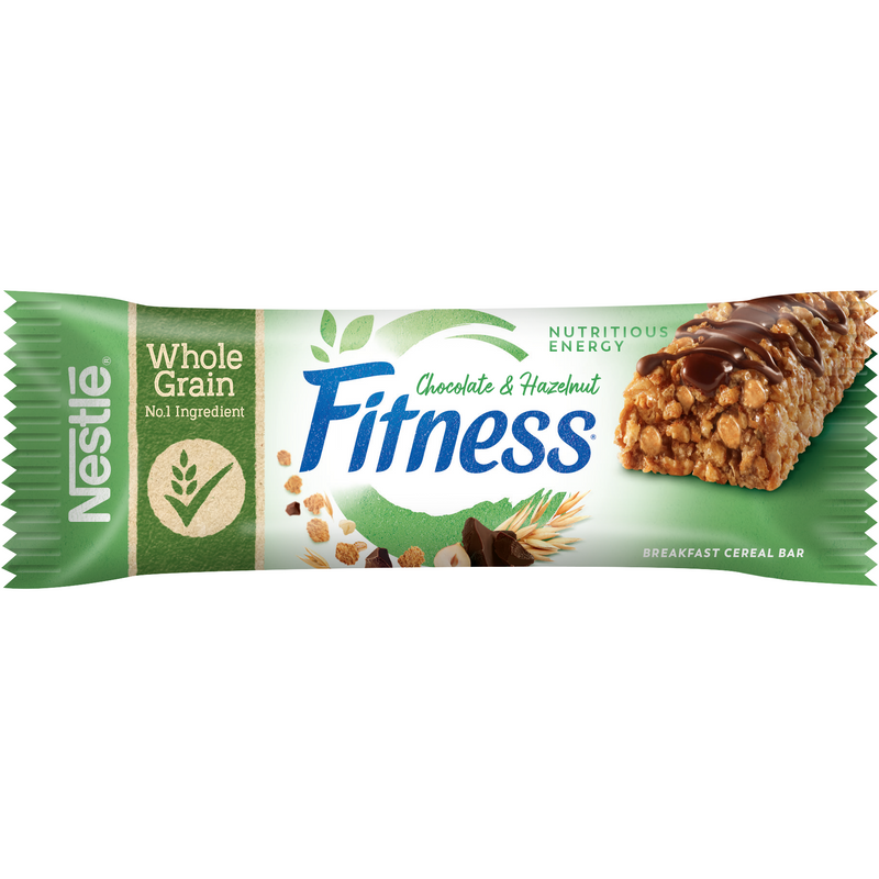 Nestle fitness baton de cereale pentru mic dejun delice choocolate hazelnut, 22.5g