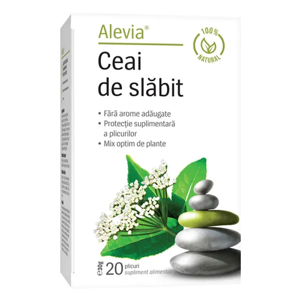 Alevia ceai de slabit, 20x34g
