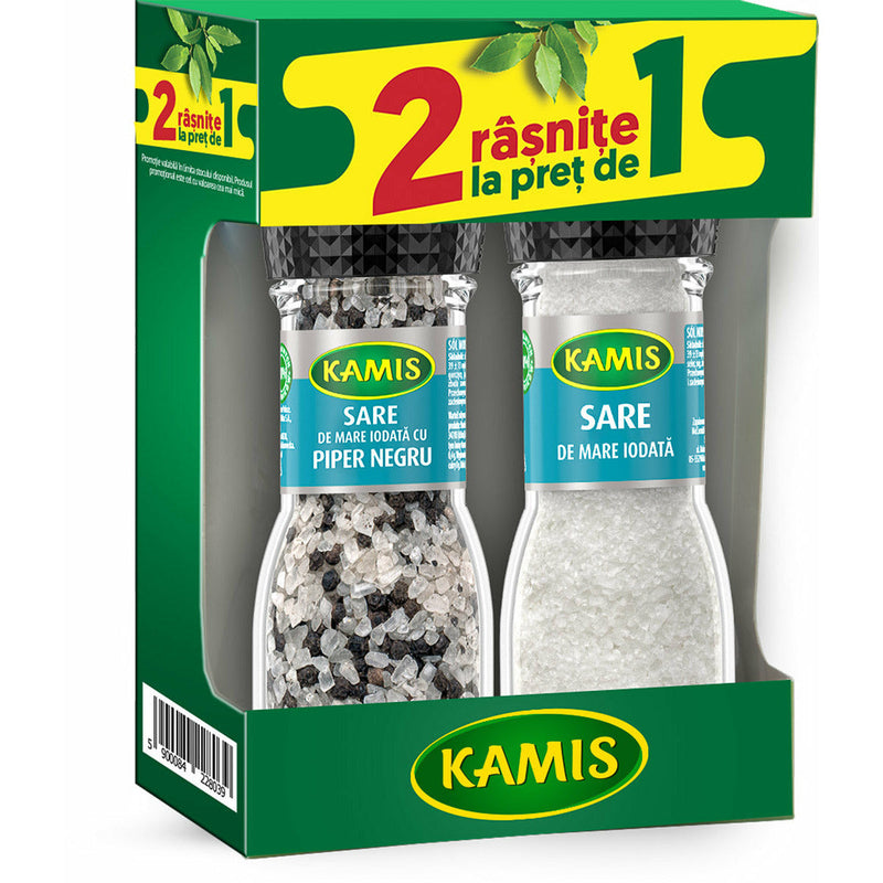 KAMIS Rasnita Sare de mare + Rasnita Sare de mare si piper