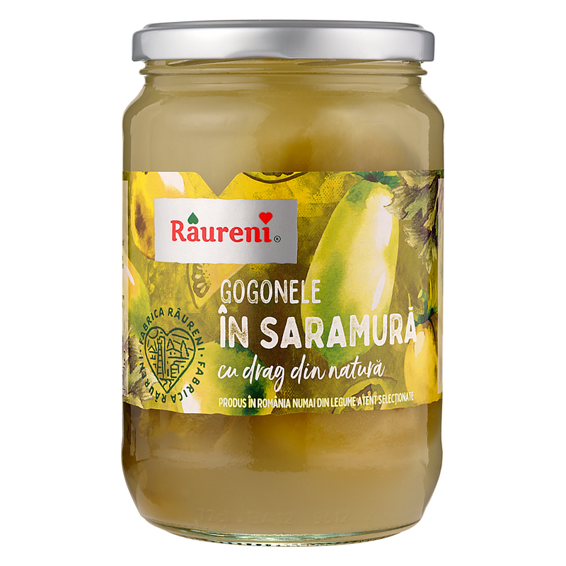 Raureni Gogonele in saramura, 650g