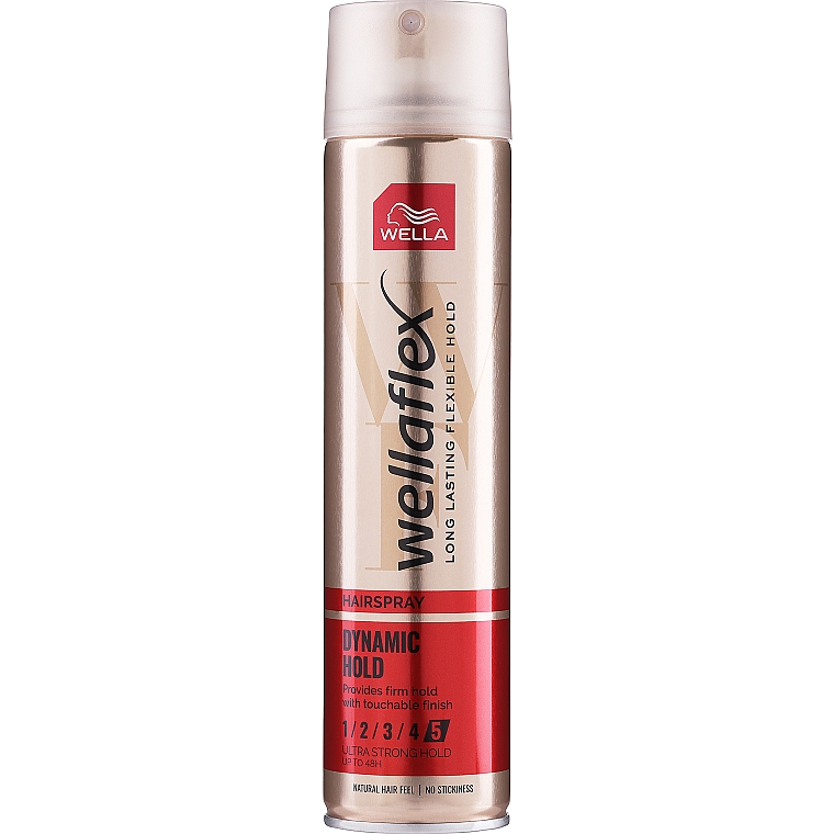 Wellaflex hairspray heat protection 5-ultra strong fixare, 250ml