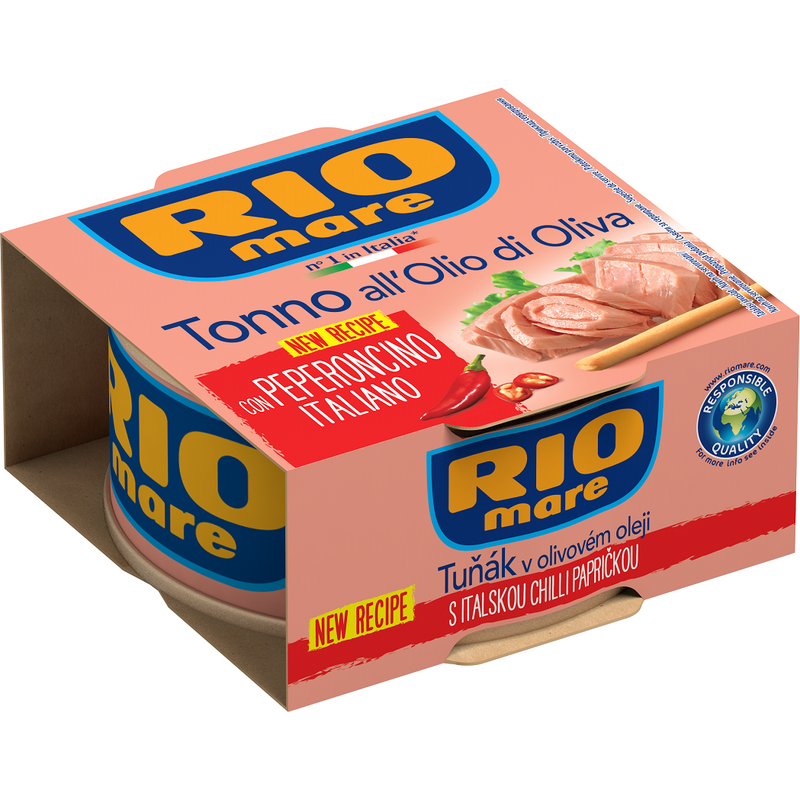 Rio mare ton picant in ulei de masline, 130g