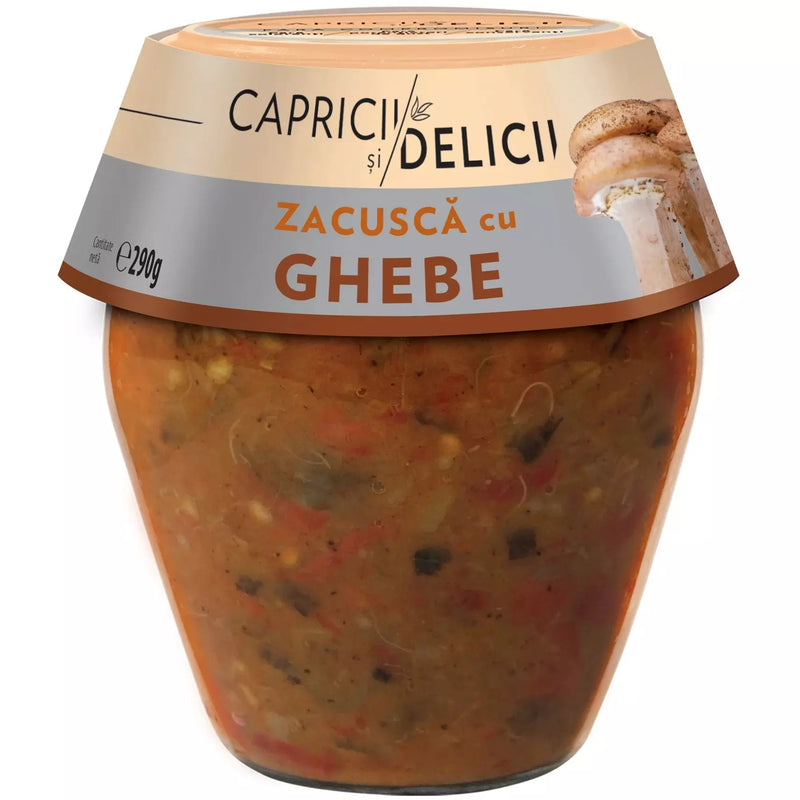 Capricii si delicii zacusca cu ghebe, 290g