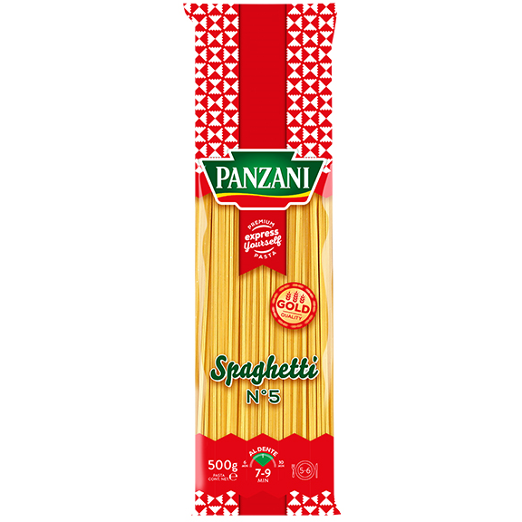 Panzani spaghetti no.5, 500g