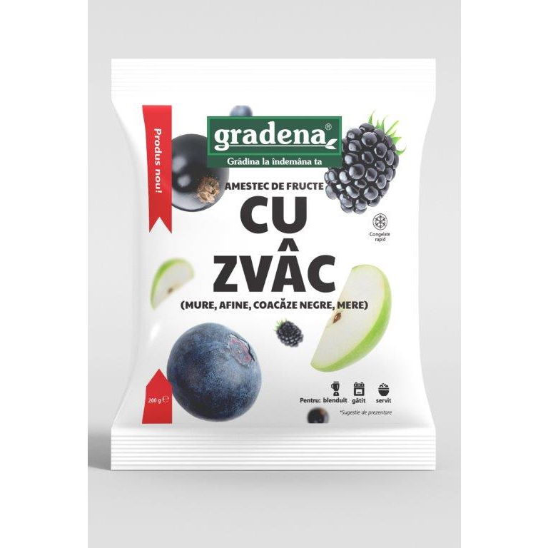 Gradena amestec fructe cu zvac, 250 g.