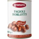 Fasole rosie Borlotti conserva  400g, Granoro