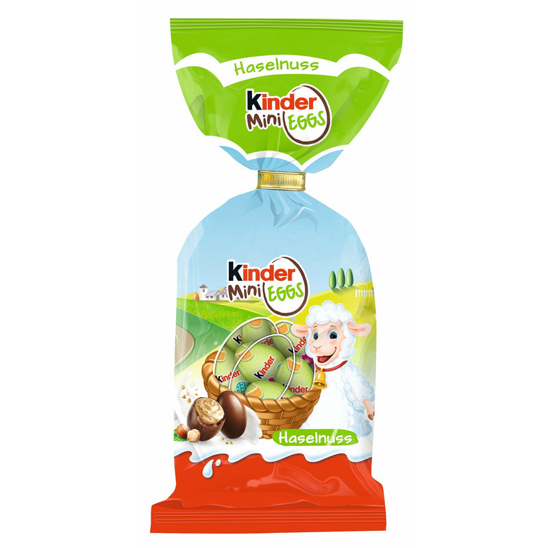 Kinder chocolate & hazelnuts mini eggs x16, 250 g