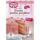 Dr.Oetker Crema pt Prajitura cu gust de Capsuni cu Unt, 140g