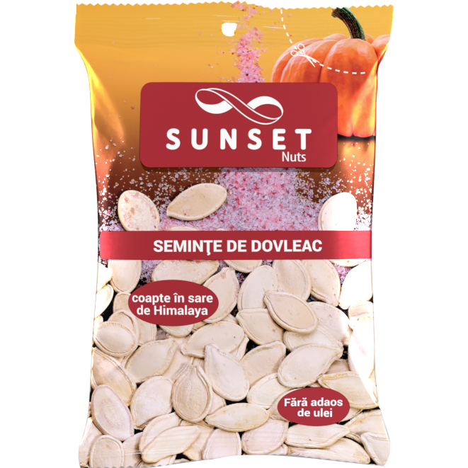 Sunset Seminte de dovleac coapte si sarate, 100g