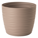 Sahara ghiveci plastic crem, 15 cm