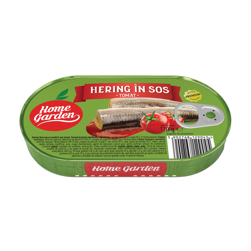 Home Garden hering in sos tomat, 170gr