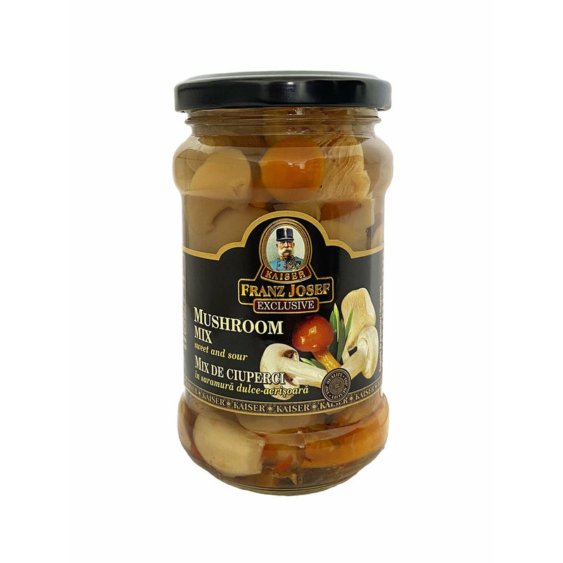 Kaiser Franz Josef Mix de ciuperci in saramura dulce acrisoara, 280g