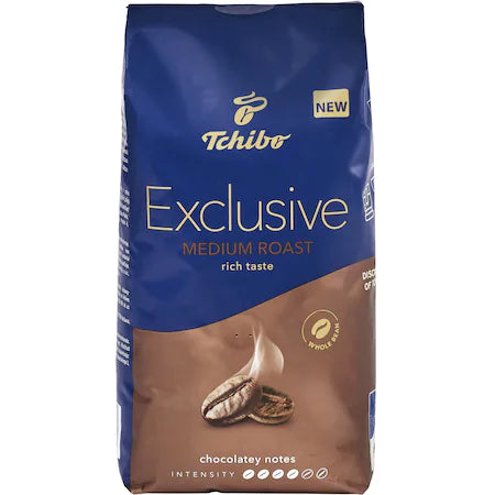 Cafea boabe Tchibo Exclusive Medium Roast, 1kg