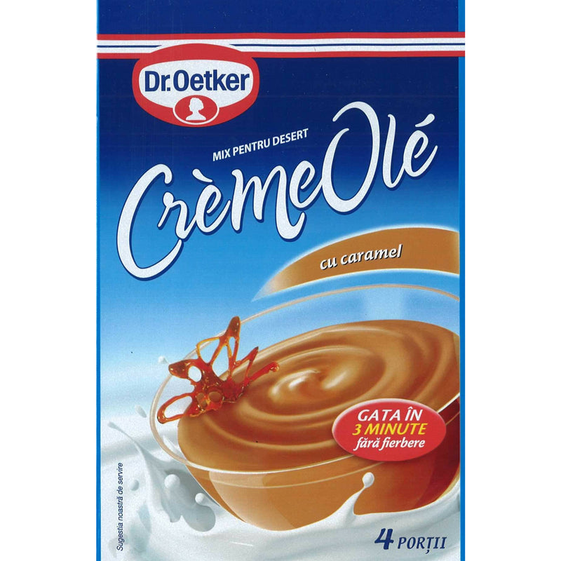 Dr.Oetker Praf pentru desert Crème Ole cu gust de Caramel, 80g