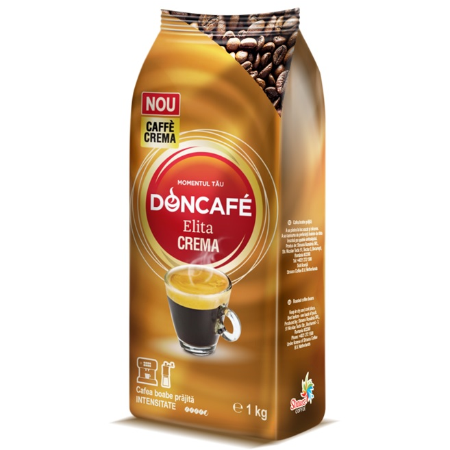 Doncafe elita crema cafea boabe, 1 kg