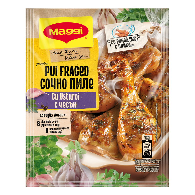 Maggi ideea zilei usturoi, 30G