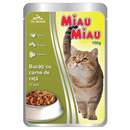 Plic Miau Miau rata in sos, 100g