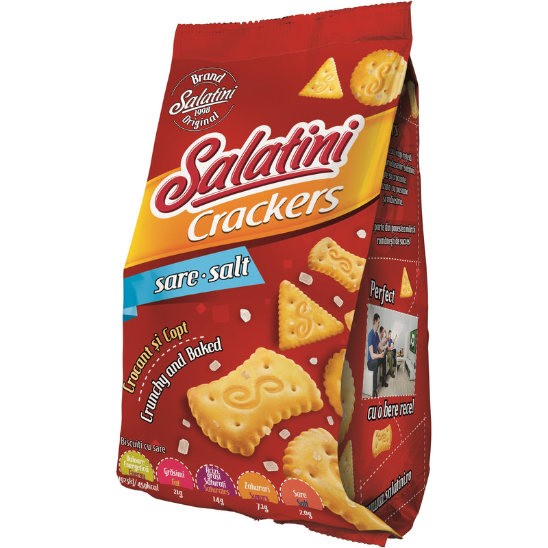 Salatini crackers cu sare, 370g