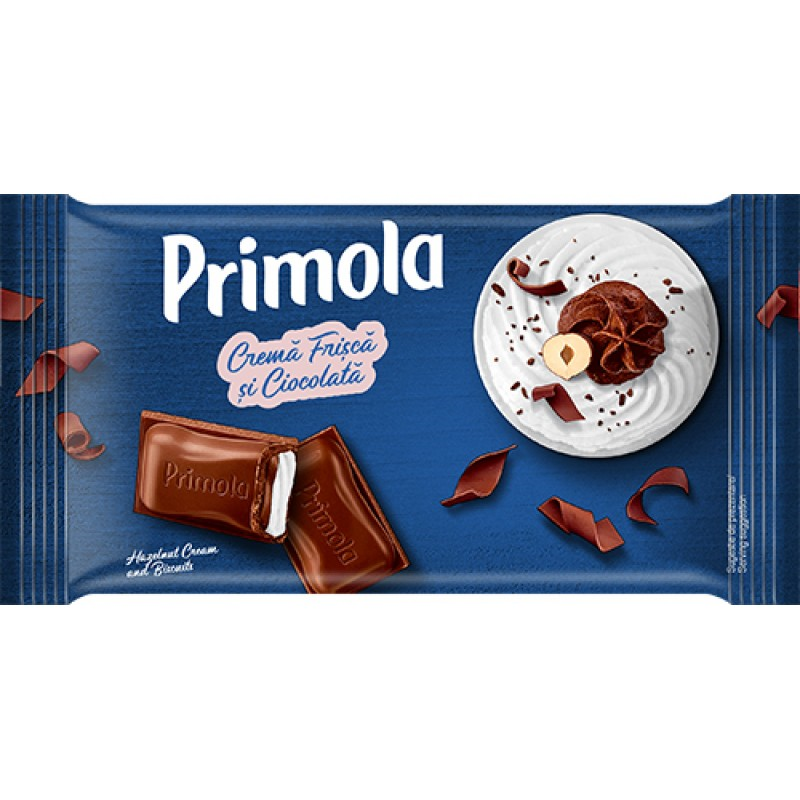 Primola Ciocolata Frisca si Ciocolata, 94.5g