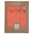 Lenjerie de pat King Size BBC organic 144TC - Coral