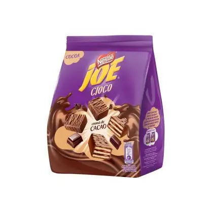 Joe napolitane glazura ciocolata si crema cacao, 160 g