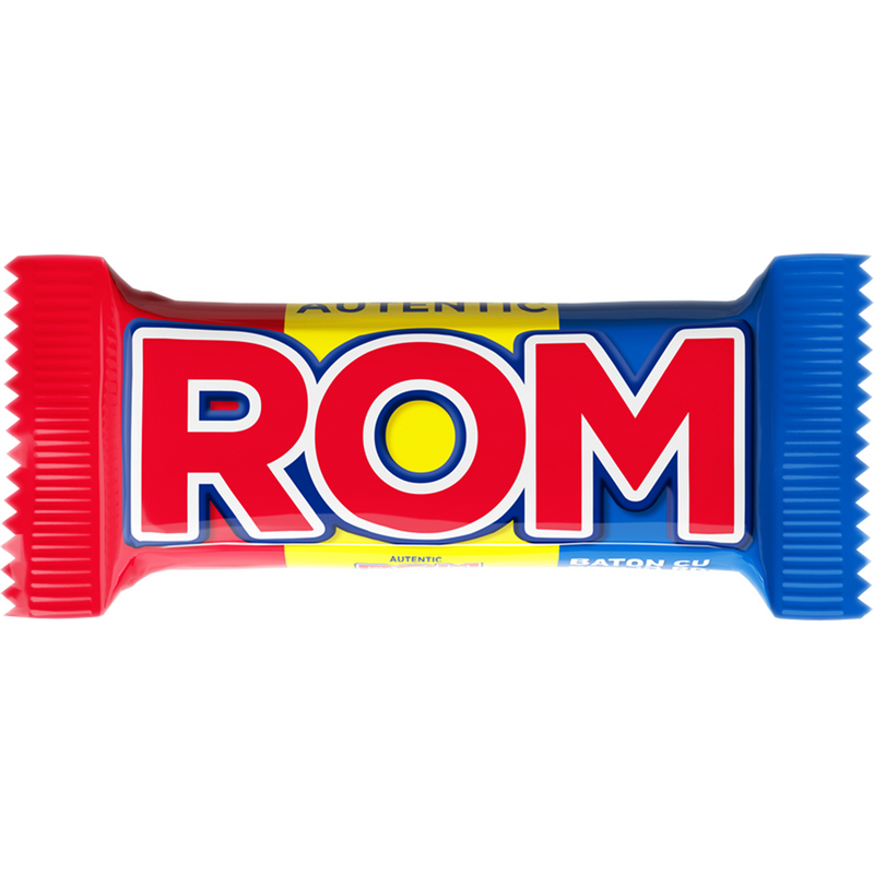 Rom baton umplut cu crema (42%) de rom, 30 g