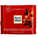 Ritter sport ciocolata rom alune, 100 g