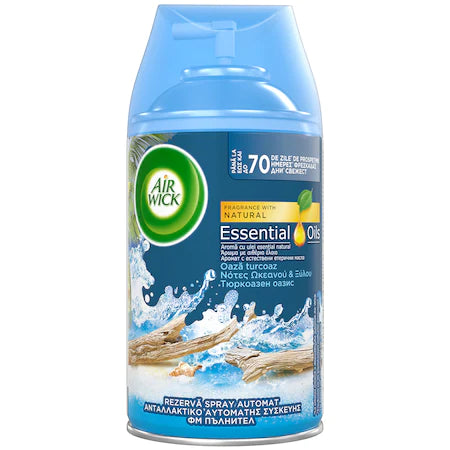 Rezerva spray Air Wick Freshmatic Turquoise Oasis, 250 ml