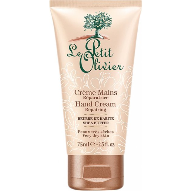 LE PETIT OLIVIER Crema reparatoare pentru maini cu shea,75 ml