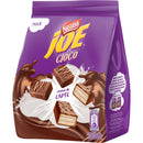 Joe napolitane glazura ciocolata si crema lapte, 160 g