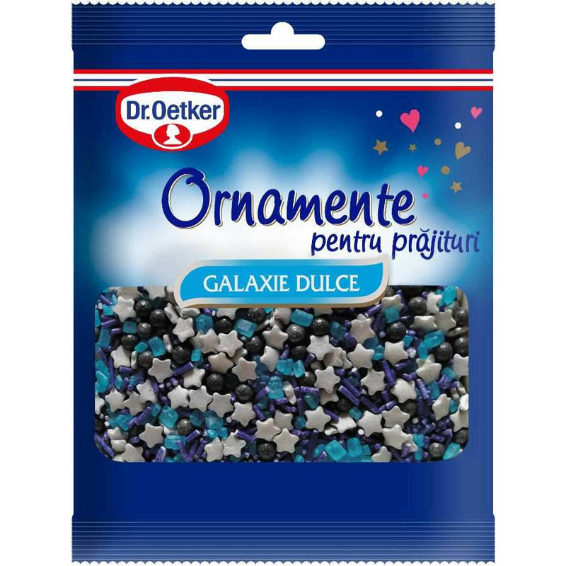 Dr.Oetker Ornamente pt. prajituri Galaxie Dulce, 30g