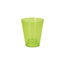 Vulcano ghiveci plastic pentru orhidee verde, 12.5 cm