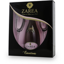 Zarea Diamond rose emotions dry sparkling wine+2 glasses, 0.75l