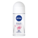 NIVEA deodorante roll-on femminile Fresh Rose Touch, 50 ml