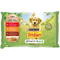 FRISKIES Adult with Beef and Potatoes/Chicken and Carrots/Lamb and Carrots in Sauce, wet food for dogs, 4 x 100 g
