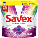 Savex detergent capsule super caps color, 28 spalari